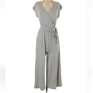 Caution To The Wind Gray XL Jumpsuit